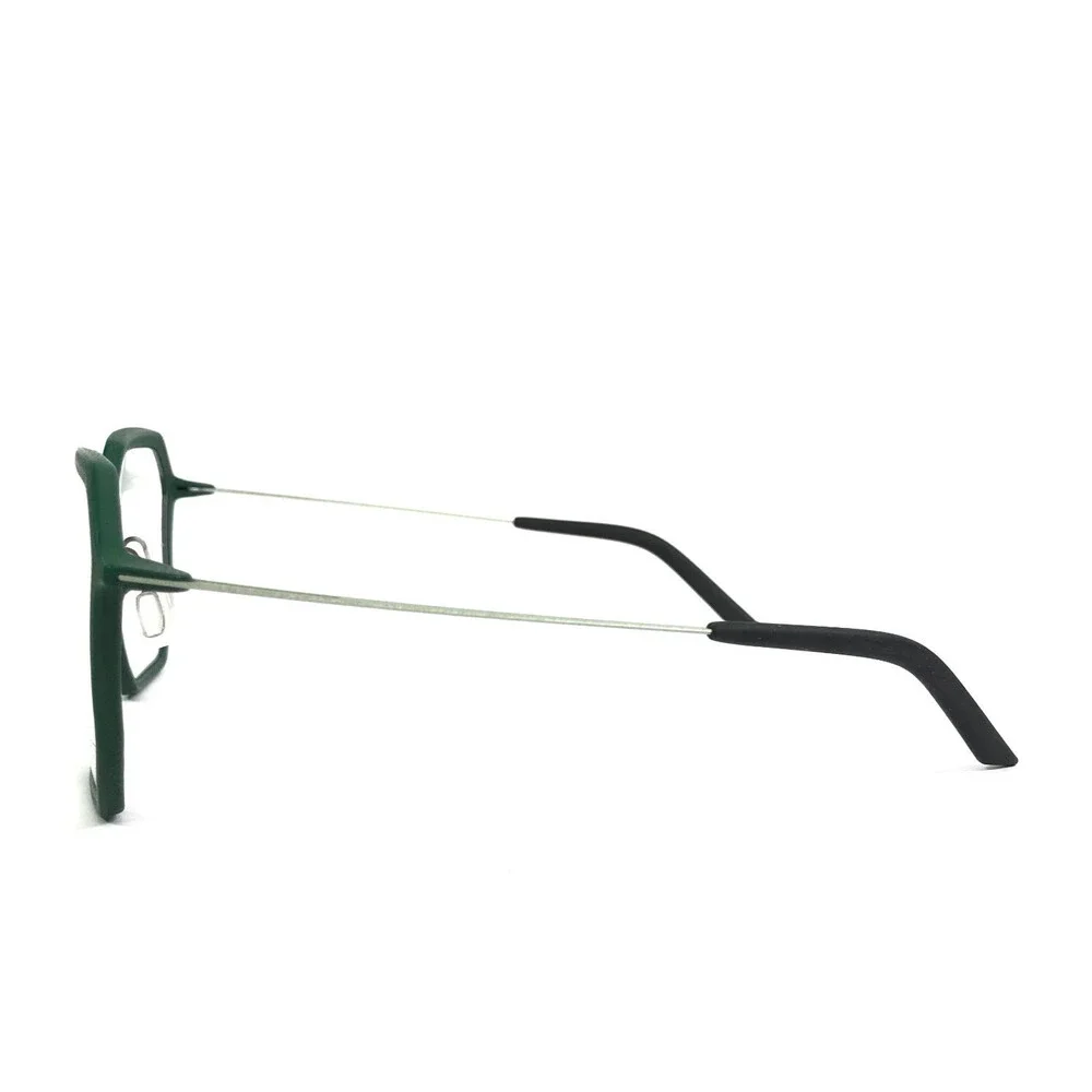 Monoqool Eyeglasses Frames DH Dauphine 68 17s Emerald Green Heptagonal 50-19-136